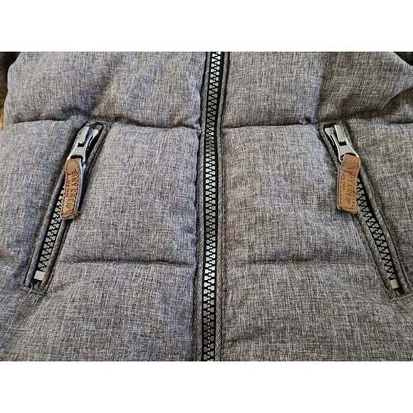 H&M Little Boys Grey Marl Padded Jacket Size: 9-12 Months - Picture 4 of 8